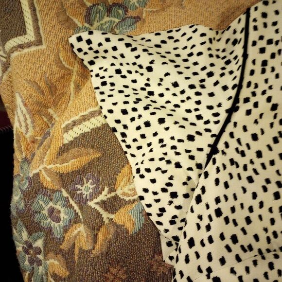 Worthington short sleeve abstract print blouse - Picture 6 of 9